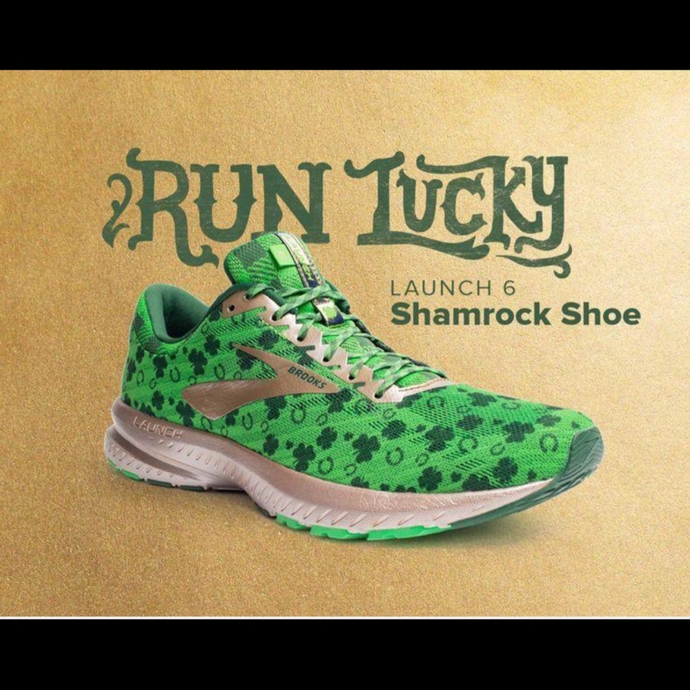 Limited Edition Brooks Shamrock Shoes! New in Box!